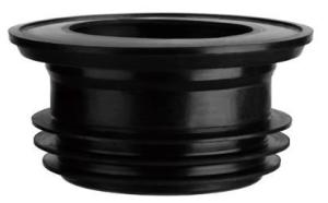 China Black Thickened Toilet Seal Flange For High Toilet Seat Implement Assembly factory