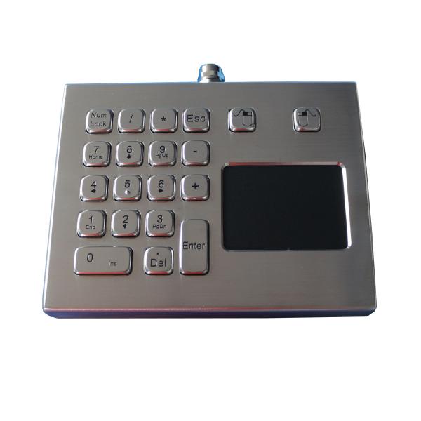 China Desktop Movable USB industrial touchpad / kiosk touchpad with numeric keypad factory