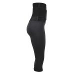 Womens High Waisted Gym Leggings 9 Steel Bone Waist Trainer Tights