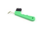 Multiple Colors Horse Hoof Pick With Brush PP Material Horse Cleaning Tool