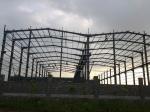 Q355b Steel Structure Fabricated Industrial Steel Building Warehouse Workshop