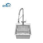 Handmade House Single Bowl Kitchen Sink Stainless Steel Kitchen Sinks With