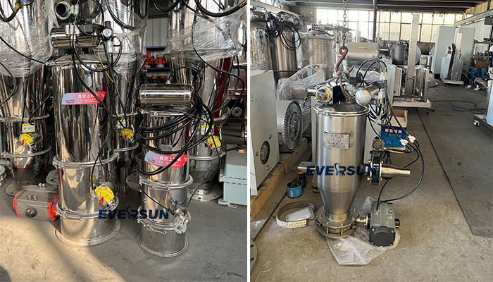 QVC Pneumatic Vacuum Feeders Conveyor Systems For Powder Particle 350-6000kg/H
