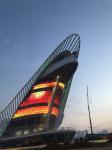 Foldable Outdoor Advertising LED Screen P25*50 LED Louver Screen