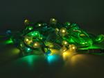 25mm Diameter LED Eave Lights for Christmas Decorations , IP67 RGB Point Light