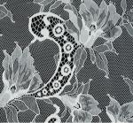 Green Environmental Protection Eyelash Lace Fabric for Wedding Dress