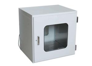 China Stainless Steel Electronic Interlock Static Cleanroom Pass Box factory