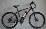 Brushless Electric Motor Mountain Bike Black Full Suspension Electric Mountain