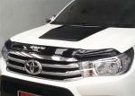 Toyota Hilux Revo 2016 Auto Body Trim Parts Bonnet Guard Plastic PMMA