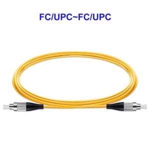 China Single Core Single Mode Fiber Pigtails FC UPC Optical Jumper Cord factory