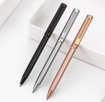 Metal pen Rotating signature pen high-end touch rotating school pen student