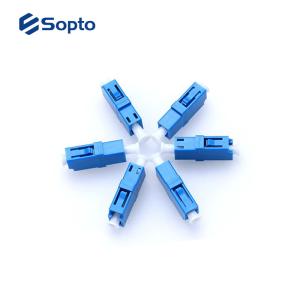 China LC/LC Fiber Optic Connectors Female To Female With High Reliability &amp; Stability factory