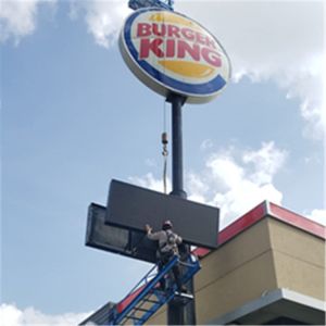 Front Service Digital Billboard P10 Outdoor Fixed Led Display