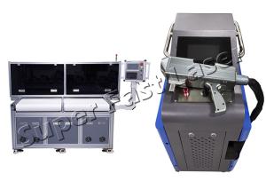 China Automatic Laser Cleaning Equipment 100w Rust Removing Laser 50W - 500W factory