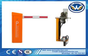China 200W Car Park Barriers With Adjustable Operation Speed And High Durability factory