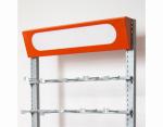 Custom Basketball Rack / Metal Skateboard Rack Freestanding With Red Light Box