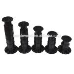 Adjustable Paver Plastic Pedestal Base Height Range 75-1360mm for Flooring