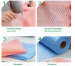 Dry Flat Spunlace Nonwoven Wipes Eco - Friendly For Food Industry