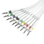 Compatible GE ECG Diagnostic Cable 10Lead IEC Banana for GE AM4,AM5, CASE 12
