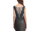 Black Sequin V Neck Mermaid Evening Dresses , Elegant Modern Evening Dresses