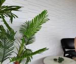 50cm*50cm Light Weight High Strongth 3D PVC Decoration Wall Panel For Cafe Shop