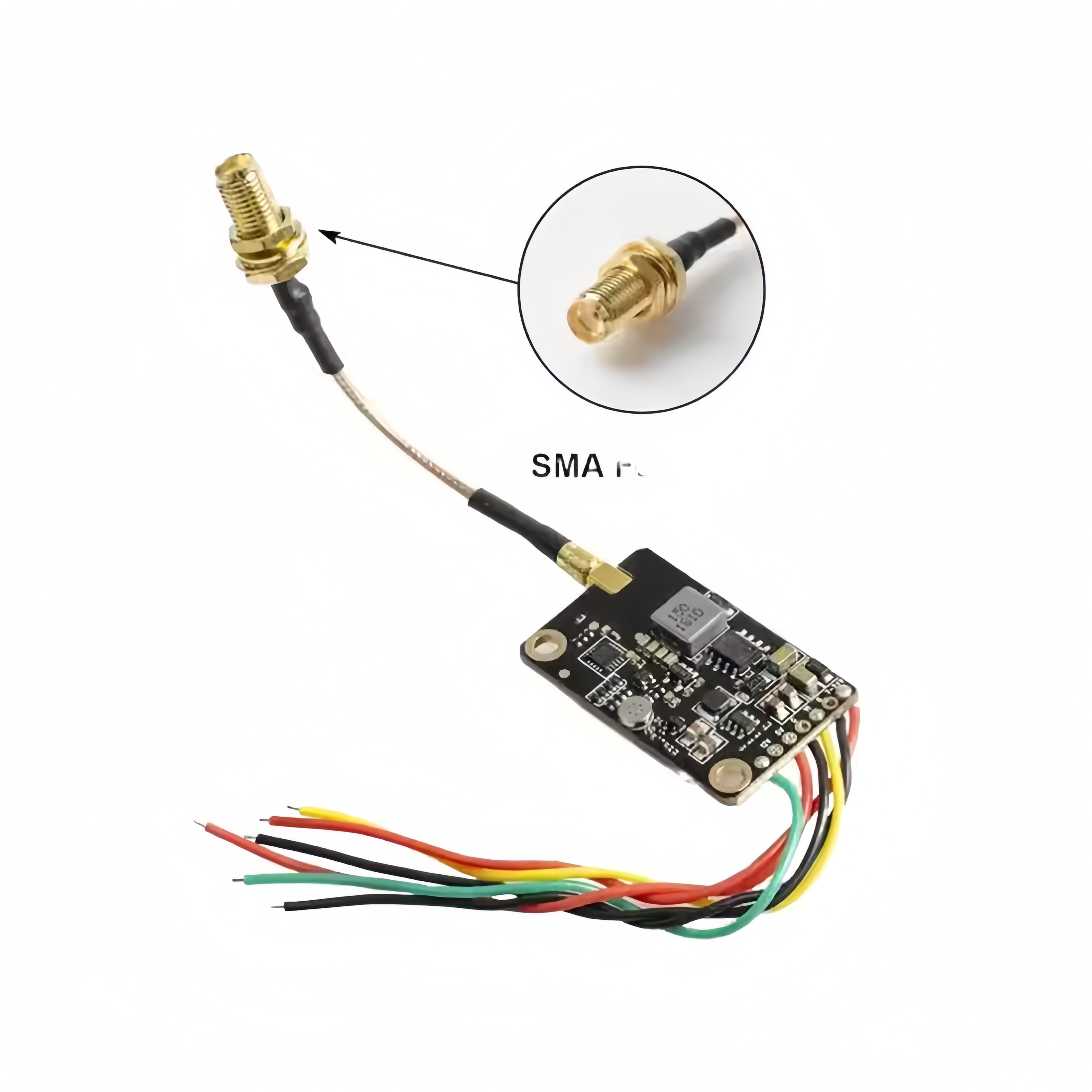 AKK 1.2W FX2 Ultimate Mini 5.8GHz 40CH 25mW/200mW/600mW/1200mW Switchable Smart Audio FPV VTX