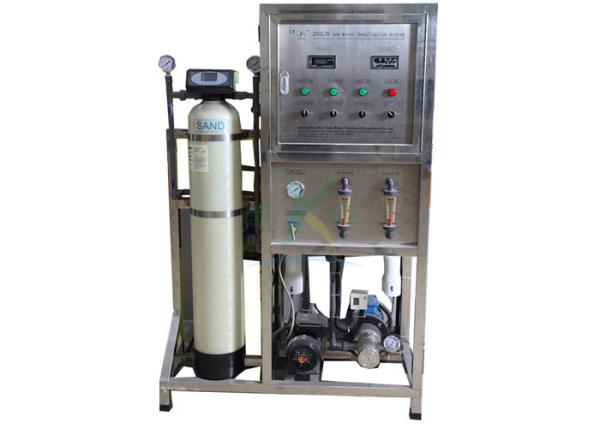 High Efficient RO Water Purifier Machine For Sea Water Desalination To Drinkable