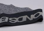 Double Sided 100% Cotton Elastic Band Printed Silicone Logo For Garments