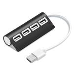 PC Computer Aluminum Alloy 4 Port Usb 2 Hub