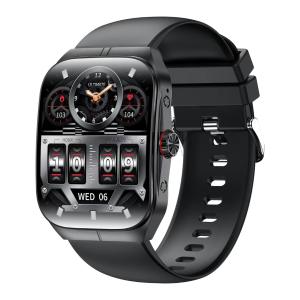 China HK80 Bluetooth Sport Smartwatch Amoled Screen NFC Sleep Monitoring Smart Watch factory