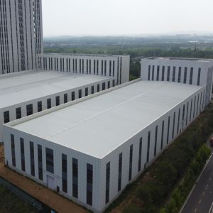 China Customizable Prefab Steel Buildings with 50-Year Lifespan on sale