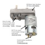 5000rpm 35 Watt 5nm Dc Geared Motor For Vegetable Chopper