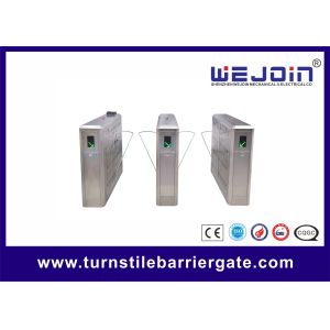 China Intelligent Flap Barrier Gate with Compact Electro-mechanical Design and Adjustable Auto-delay Closing Time on sale China Intelligent Flap Barrier Gate with Compact Electro-mechanical Design and Adjustable Auto-delay Closing Time on sale