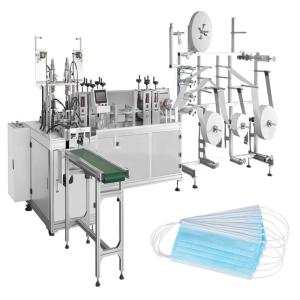 China 3 Ply Disposable Nonwoven Medical Mask Making Machine factory