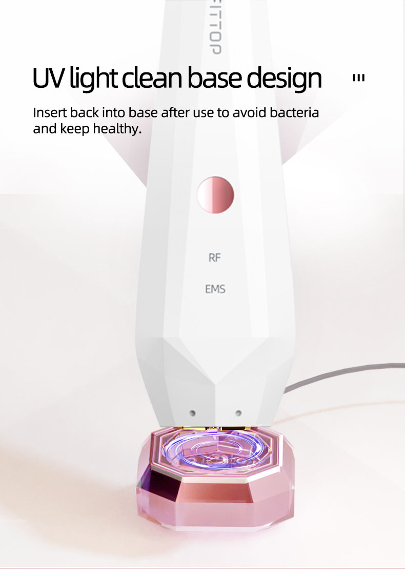 2021 Newest Facial Beauty Device Rf Ems Functions Portable Photon Multifunctional Beauty Device