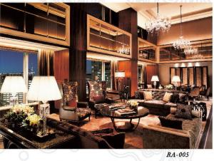 China Lobby Aera Furniture,Leather Sofa and Coffee Table,RA-005 factory