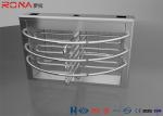 Pedestrian Swing Barrier Waist Height Turnstiles Entrance RIFD Access Control