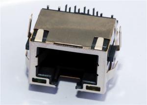 China Shielded Low-Profile RJ45 Connector With LEDS LPJE169AENL factory