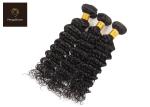 Single Drawn 8a Natural Peruvian Deep Wave Hair Bundles 8inch