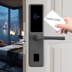Room Home Smart Door Lock Indoor Wooden Door Home Card Electronic Lock Hotel