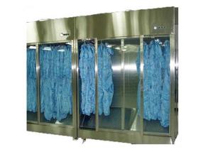 China Stainless Steel 304 Sterile Garment Storage Cabinet For Hospital Clean Room factory