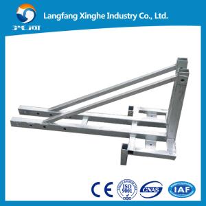 China Suspended platform ZLP630， platform ladders safety， window cleaning equipment factory