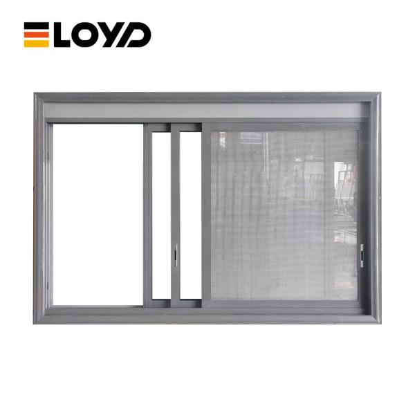 China Child-Safe Aluminum Sliding Window with Anti-Fall Design factory