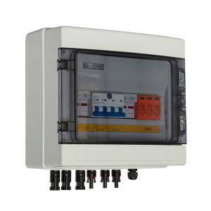 China Dc 1000v 2IN 1OUT 20ka Combiner Box Special Plastic Shell Combination Box For Photovoltaic System factory