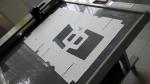 Simple Operation Paper Box Cutting Machine Accurate Laser Position Step Motor
