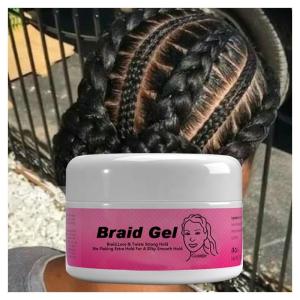 China Extra Super Strong Hold Hair Gel for Braiding Vegan and Hair Dying Function factory