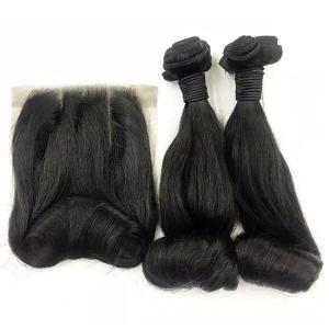 China 12a Egg Curly Human Hair Extension Raw Indian Super Double Drawn Brazilian Funmi Hair factory