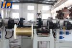 Single Screw Plastic Profile Extrusion Line , Plastic Profile Making Machine
