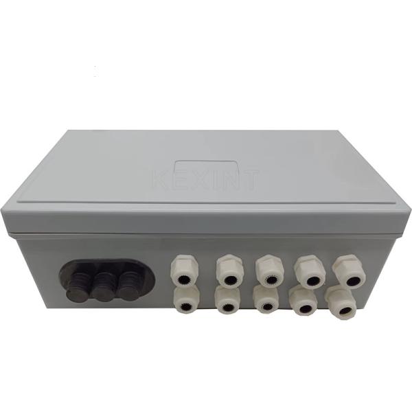 KEXINT 48 Cores Metal FTTH Fiber Optic Distribution Box Outdoor IP68 Waterproof