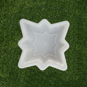 China Rubber Interlocking Paver Precast Concrete Moulds For Cement Bricks factory